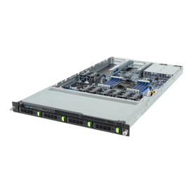 Gigabyte R164-SG0 AI, AI Training, AI Inference, Visual Computing, HPC, Networking, Hybrid/Private Cloud Server R164-SG0-AAH1