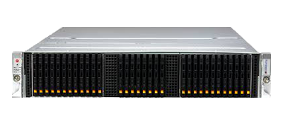 Supermicro 2115S-NE332R front of system