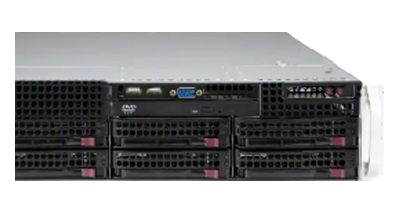 Supermicro Mainstream SuperServer 621p-tr server front drive bays