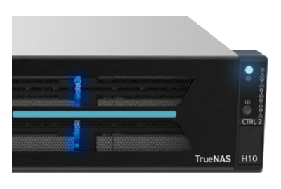 IX Systems TrueNAS H10 Storage front view