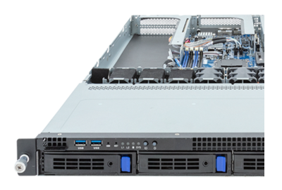 Gigabyte R133-C10 server front
