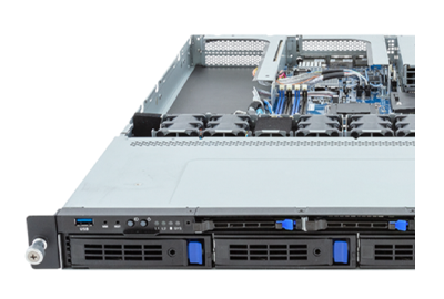 Gigabyte R133-C11 server front