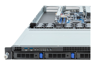 Gigabyte R133-C13 server front