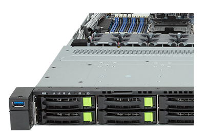 Gigabyte R163-S35 server front