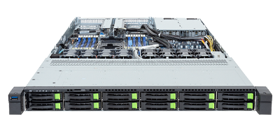 Gigabyte R164-S32 server front