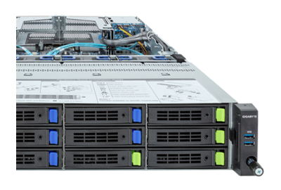 Gigabyte R283-S97 server front
