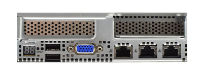 TrueNAS R30 Storage rear view