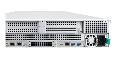 Infortrend KSa 5008U Cloud Compute Node rear view
