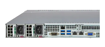 Supermicro WIO SuperServer 1015SV-WTNRT rear
