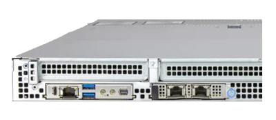 Supermicro CloudDC SuperServer 112C-TN rear