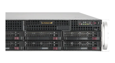 Supermicro Mainstream A+ Server 2015A-TR front detail