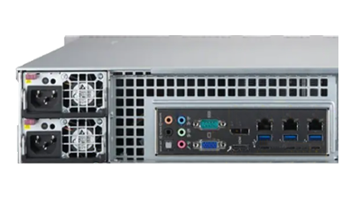 Supermicro Mainstream 2015A-TR rear