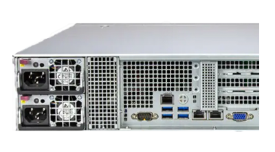 Supermicro WIO SuperServer 2015SV-WTNRT rear