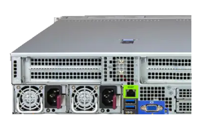 Supermicro Hyper A+ 2126HS-TN rear