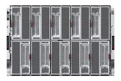 Supermicro SuperBlade 411E-5G front panel