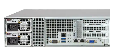 Supermicro WIO SuperServer 522B-WR rear