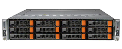 Supermicro SuperServer 621BT-DNC8R front detail