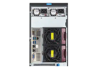 Supermicro SuperServer 741P-TRT tower rear view