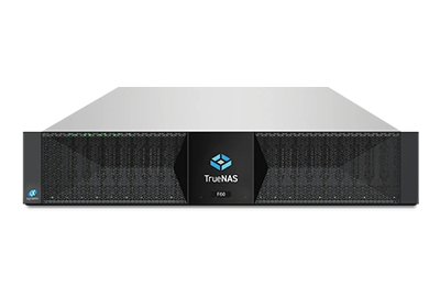 TrueNAS F60 Storage front view