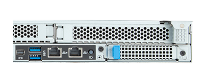 Gigabyte R163-S35 server rear I/O