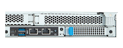 Gigabyte R163-Z35 server rear I/O