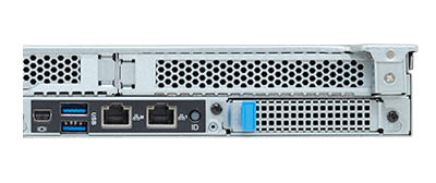 Gigabyte R164-S30 server rear I/O