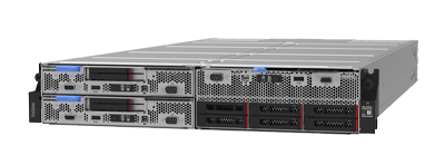 2x Lenovo ThinkSystem SD530 V3 Nodes and 1x SD550 V3