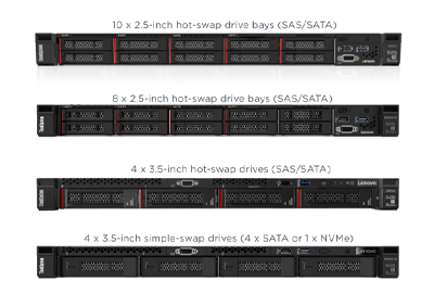 Lenovo ThinkSystem SR250 V2 models