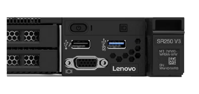 Lenovo SR250 V3 front