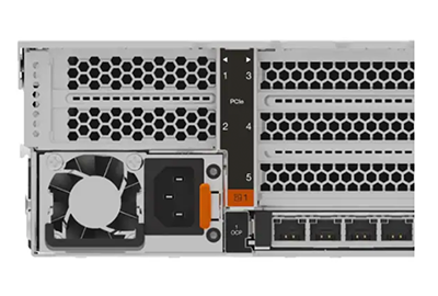 Lenovo ThinkSystem SR650 V4 rear