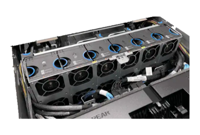 Lenovo ThinkSystem SR950 V3 interior fans