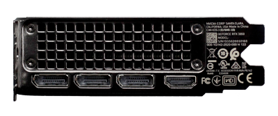 NVIDIA GeForce RTX 3060 Ti GPU ports